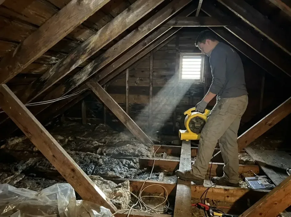 attic-water-damage-drying-proc-007 — frequently asked questions, Emergency Water Extraction & 24/7 Flood Response in Rock Ra…